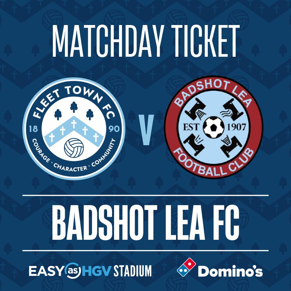 Fleet Town FC V Badshot Lea FC