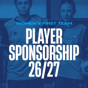 Women's Player Sponsorship 26/27