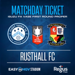Rusthall FC: Isuzu FA Vase